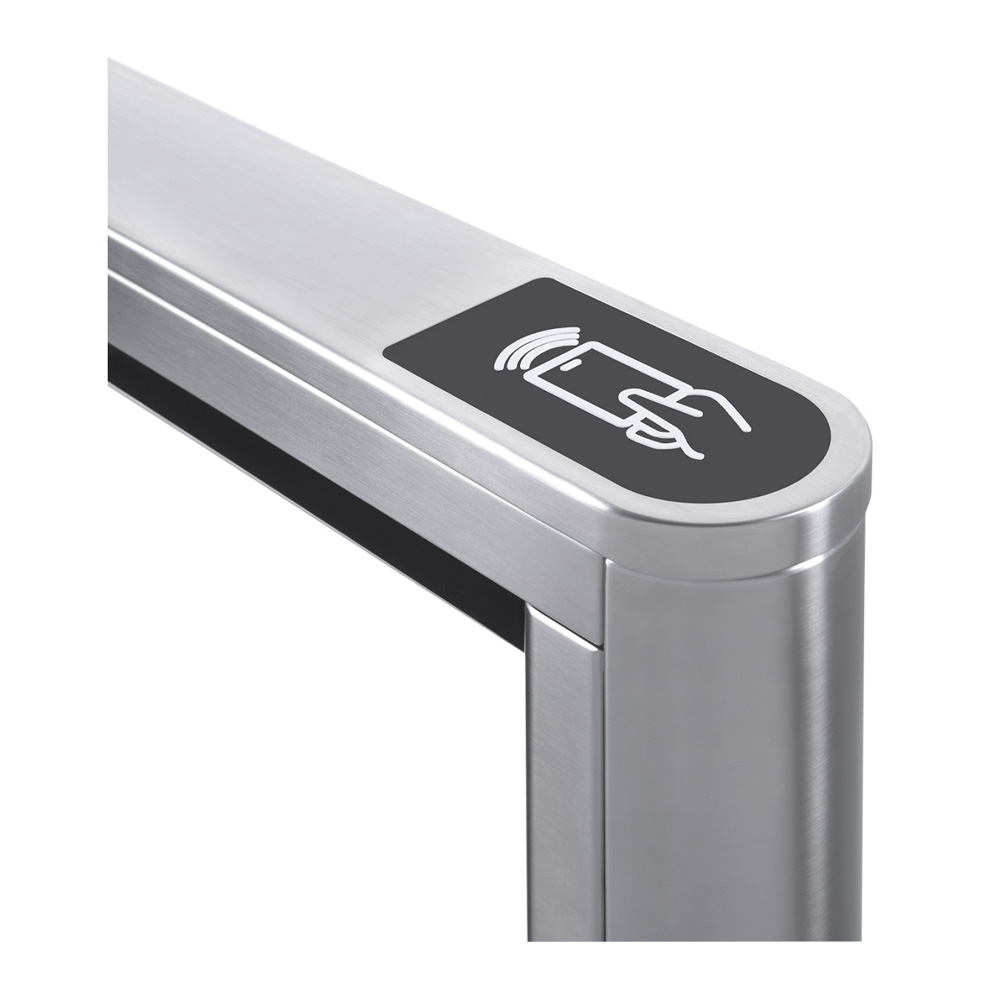 PERCo-ST-11 (STC-11S) (ATG-425) Турникет распашной с крышкой из стали и резины со створками 425 мм