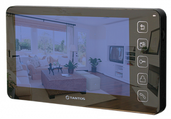 Tantos Prime SD (Black Mirror) VZ Монитор видеодомофона
