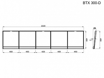 CAME PSGRC-BTXD (001PSGRC-BTXD) Комплект для организации навеса