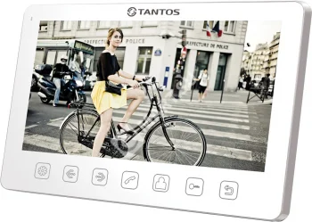 Tantos Amelie Slim (VZ) (white) Видеодомофон