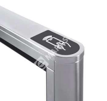 PERCo-ST-11 (STC-11S) Турникет распашной с крышкой из стали и резиновыми вставками