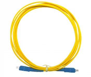 Netko Патч-корд оптический соединительный SC-SC/UPC SM Simplex 3.0мм 9/125