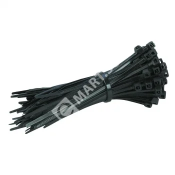 Хомут нейлоновый 450х4,8 черный (100 шт)