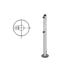 stoyka-ograzdeniya-s-dvymya-polupetlyami