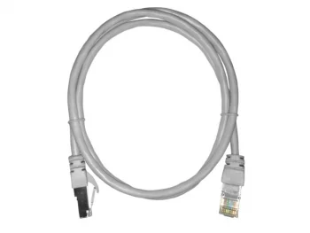 Netko Патч-корд FTP4 cat.5е, 1.0м, BC, LSZH, серый, литой коннектор Optima