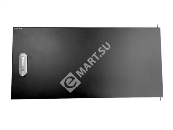 Netko Дверь металлическая с ручкой для шкафа WMA, DUO 6*06, черная