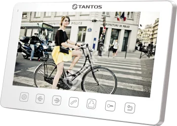 Tantos Amelie Slim (White) UR Видеодомофон