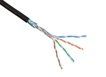 Eletec UTP 5E 4x2xAWG24, наружный, с тросом, медь, 305 м Кабель