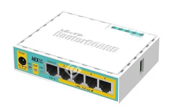 MikroTik hEX PoE lite Маршрутизатор Wi-Fi (роутер)