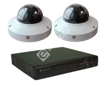 Hunter IP KIT-2/59 Комплект видеонаблюдения на 2 камеры 2Mp